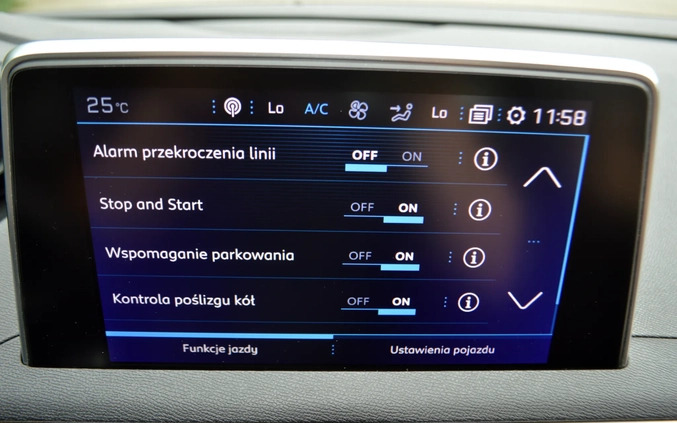 Peugeot 3008 cena 67900 przebieg: 181000, rok produkcji 2017 z Wieleń małe 529